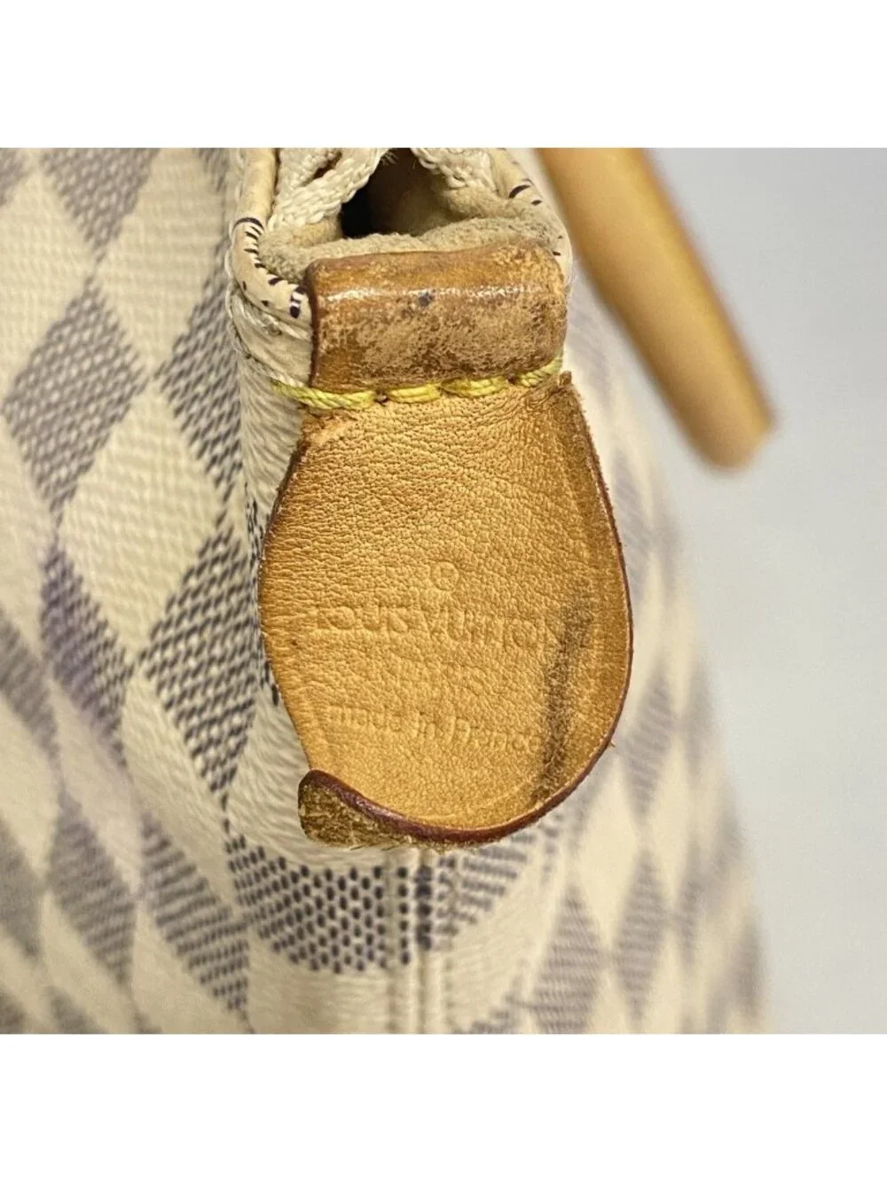 Louis Vuitton Tote Damier Azur Saleya PM White